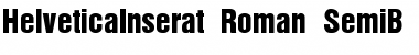 Download HelveticaInserat-Roman-SemiB Regular Font