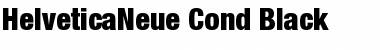 Download HelveticaNeue Cond Black Font
