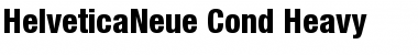 Download HelveticaNeue Cond Heavy Font