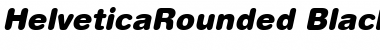 Download HelveticaRounded-Black BlackItalic Font
