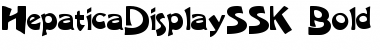 Download HepaticaDisplaySSK Bold Font