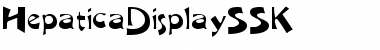 Download HepaticaDisplaySSK Regular Font