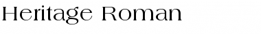 Download Heritage-Roman Regular Font