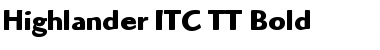 Download Highlander ITC TT Bold Font