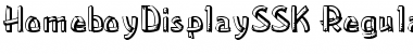 Download HomeboyDisplaySSK Font