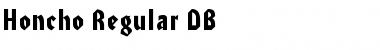 Download Honcho DB Font