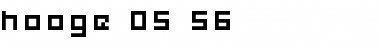 Download hooge 05_56 Font