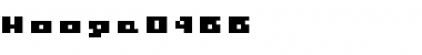 Download hooge 04_66 Font