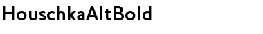 Download HouschkaAltBold Regular Font