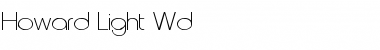 Download Howard-Light Wd Regular Font