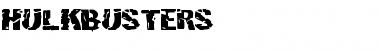 Download Hulkbusters Regular Font