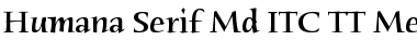 Download Humana Serif Md ITC TT Medium Font