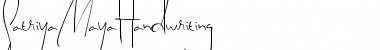 Download SatriyaMayaHandwriting Font Download SatriyaMayaHandwriting Font