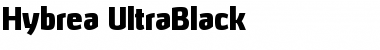 Download Hybrea UltraBlack Regular Font