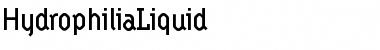 Download HydrophiliaLiquid Regular Font