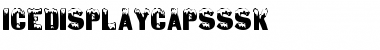 Download IceDisplayCapsSSK Regular Font