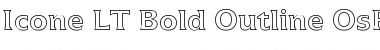 Download Icone LT BoldOutlineOsF Font