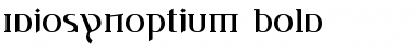Download Idiosynoptium Regular Font