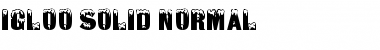 Download Igloo Solid Normal Font
