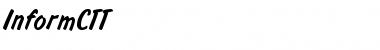 Download InformCTT Font Download InformCTT Font