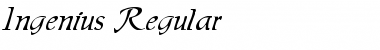 Download Ingenius Font