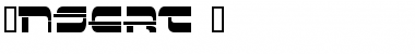 Download Insert 3 Font Download Insert 3 Font