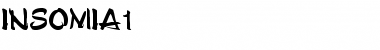 Download INSOMIA1 Font Download INSOMIA1 Font