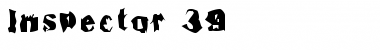 Download Inspector 39 Font Download Inspector 39 Font