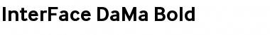 Download InterFace DaMa Bold Font