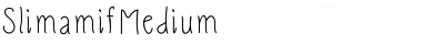 Download SlimamifMedium Medium Font