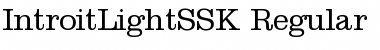 Download IntroitLightSSK Font Download IntroitLightSSK Font