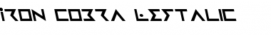 Download Iron Cobra Leftalic Font Download Iron Cobra Leftalic Font