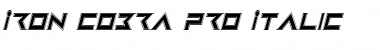 Download Iron Cobra Pro Italic Font Download Iron Cobra Pro Italic Font