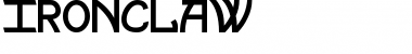 Download Ironclaw Font Download Ironclaw Font