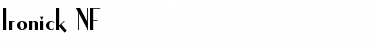Download Ironick NF Font Download Ironick NF Font