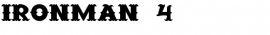 Download Ironman 4 Font Download Ironman 4 Font
