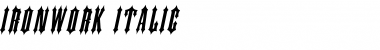Download Ironwork Font Download Ironwork Font