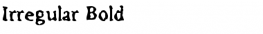 Download Irregular Bold Font Download Irregular Bold Font