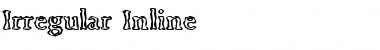Download Irregular Inline Font Download Irregular Inline Font