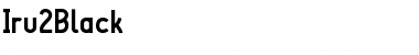 Download Iru2Black Font Download Iru2Black Font