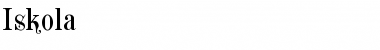 Download Iskola Font Download Iskola Font