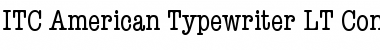 Download AmericanTypewriter LT Cn Font