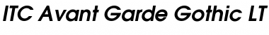 Download AvantGarde LT Book Font