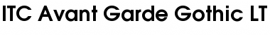Download AvantGarde LT Book Font