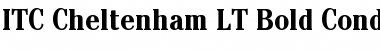 Download ITCCheltenham LT BookCond Font