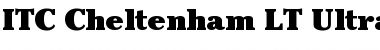 Download Cheltenham LT Ultra Font