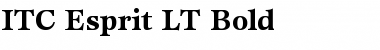 Download Esprit LT Book Font