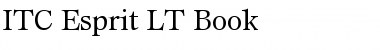 Download Esprit LT Book Font