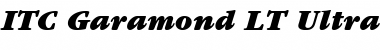 Download Garamond LT Ultra Italic Font