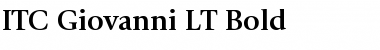 Download Giovanni LT Book Bold Font